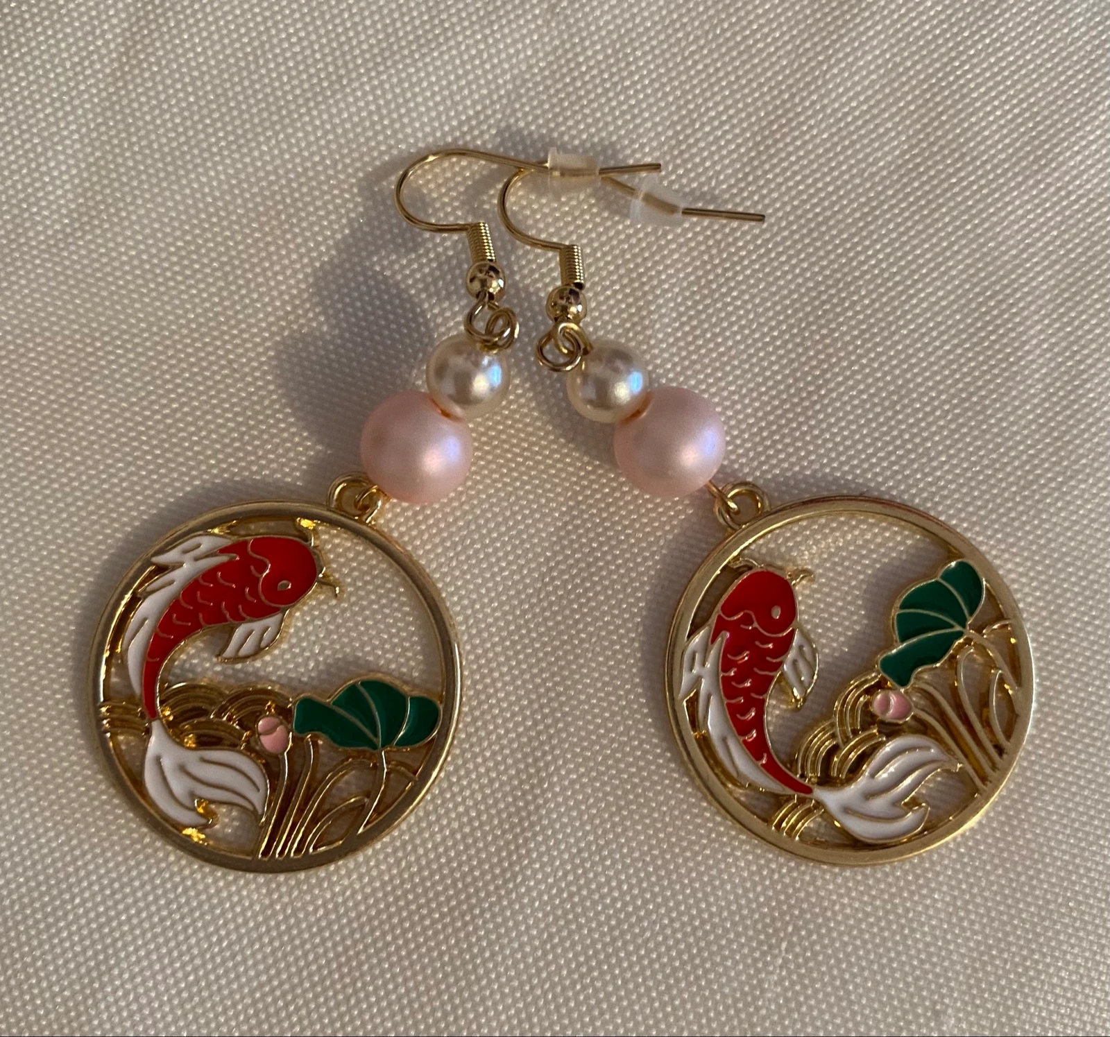 Koi Carp Earrings – photo 3